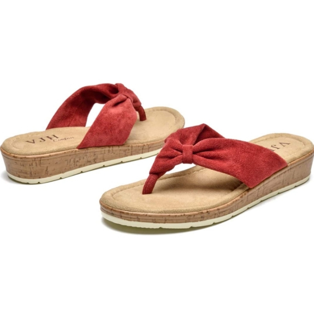 VJH Confort Women's Flip Flops Thong Sandals,Soft Cushion Comfort w/ Arch suppor